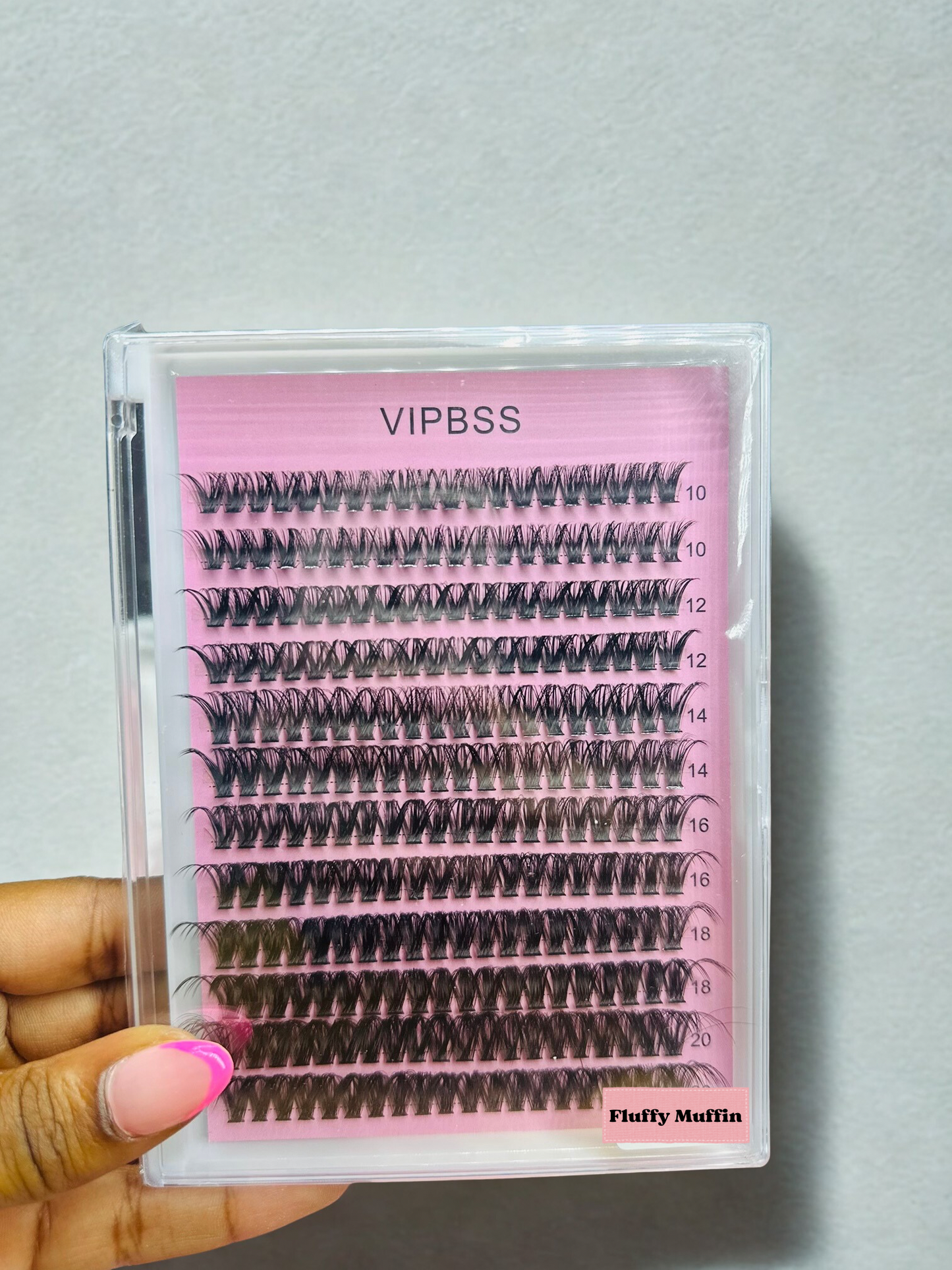 Fluffy muffin lashes